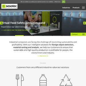 Sesotec GmbH Website