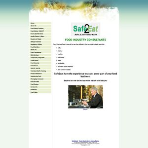 Safe2eat Website