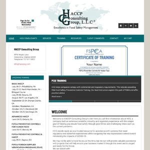 The HACCP Consulting Group, LLC Website