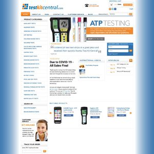 Test Kit Central Website