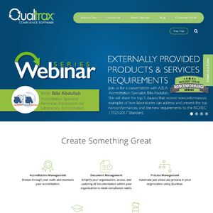 Qualtrax Audit, Compliance & Food Safety Software Website