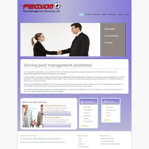 Precision Pest Management Solutions Ltd Website