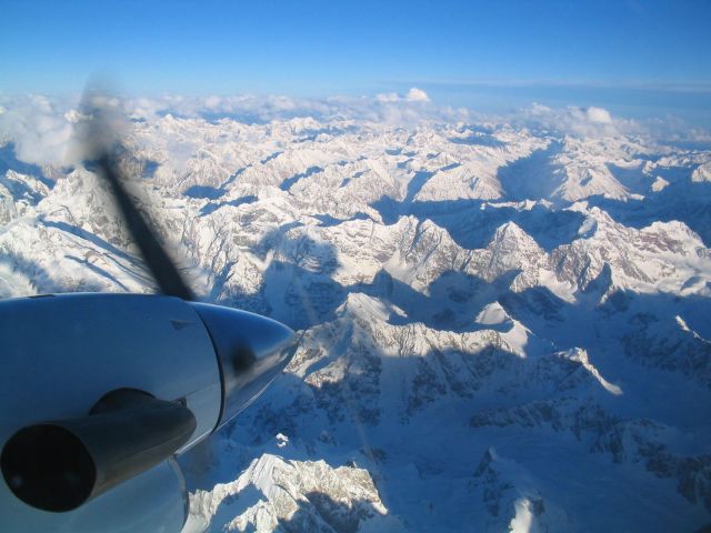 Hindu Kush mountains At 24000 feet